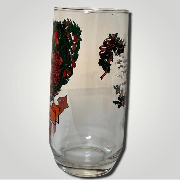 VINTAGE Brockway 12 Days Of Christmas 3rd Day Replacement Glassware Drinking - Picture 2 of 4